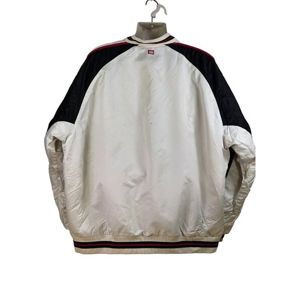 vtgY2K Ecko Unltd quilted sleeve poly satin bomber jacket‎ mens 3XL - Picture 3 of 7